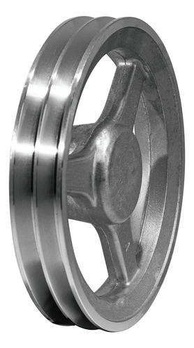 Polia Em V Perfil A 2 Canais 150 Mm Alumínio - Mademil 0