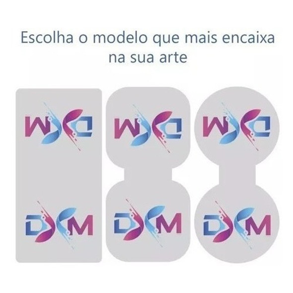 1000 Lacre Sacola Personalizado 3x6 1