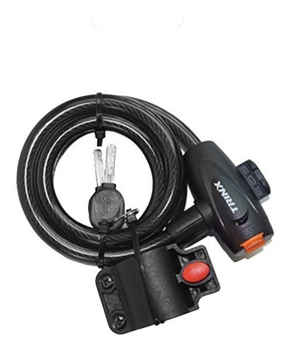 Tranca Para Bicicleta Acero 120mm Trinx 0
