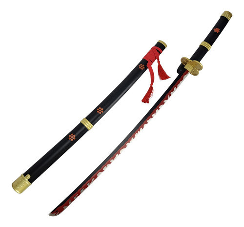 Espada Katana Decorativa Geek Roronoa Zoro One Piece Anime 0
