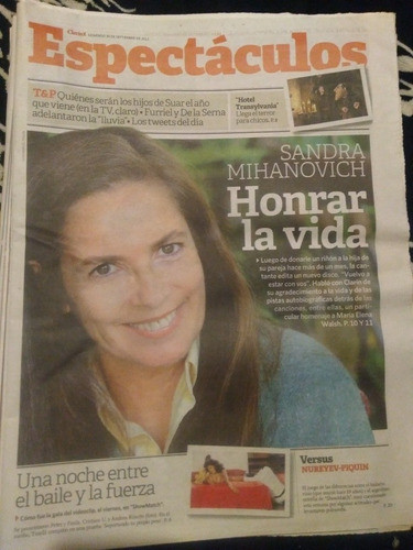 Suple Espectáculos De Clarin 30/09/2012 0