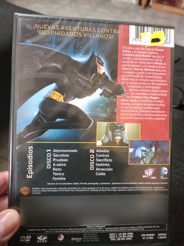 Batman Sombras De Ciudad Gotica Temporada 1 Part 1 (2dvd) 1