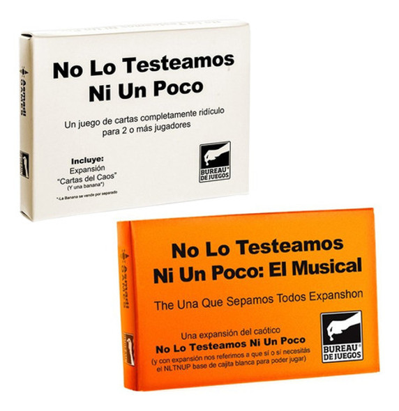 No Lo Testeamos Ni Un Poco + Expansion El Musical Bureau 0
