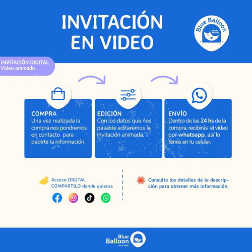 Video Invitación Animada, Baby Shower Animalitos Nene 1