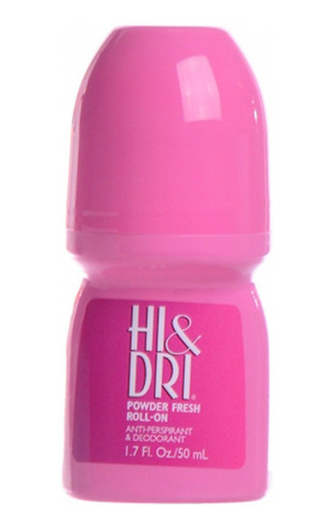 Hi & Dri Powder Fresh Kit 6 Unidades - Desodorante Rosa 50ml 1