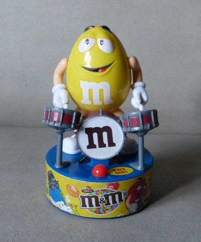 Figura Muñeco M&m Baterista Huevito M&m Funciona!!! 0