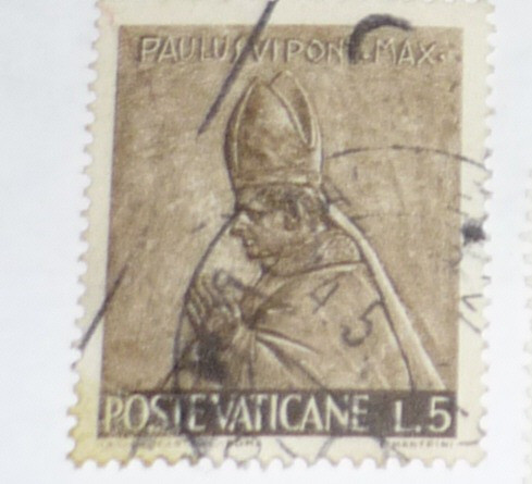 Selo Antigo Vaticano  - Paulus Vi   -  1966 0