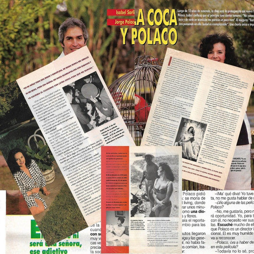 Clipping Isabel Sarli Jorge Polaco La Coca Sarli 0