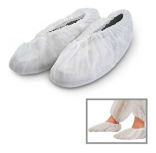 Protetor De Sapato Propé Sapatilha Proteção - 100 Uni Nf-e 1