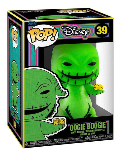 Funko Pop Disney Black Light El Extraño Mundo De Jack Oogie 0