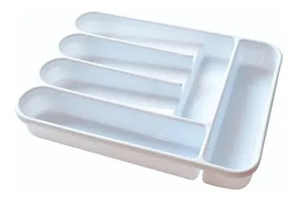 Cubiertero Plástico Blanco 25304 Bazarnet. P3 1