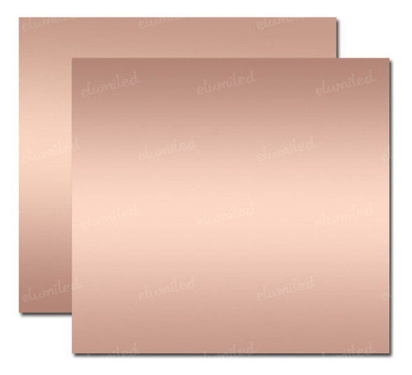8 Placas Virgen Fenolico 5x5cm Doble Faz Fr2 0