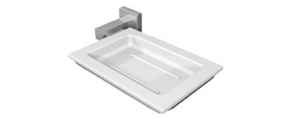 Accesorios Baño Andez Jabonera De Aplicar Cuadrato 0