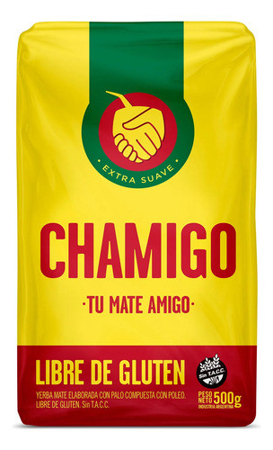 Yerba Mate Chamigo Tradicional X 500 Gramos X 10 Unidades 0