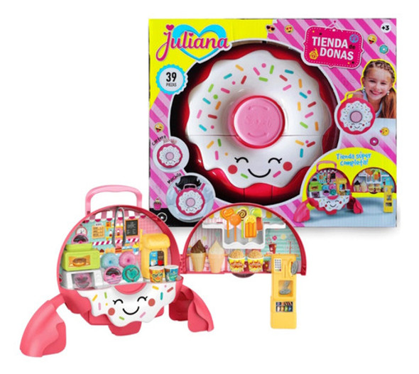 Juliana Tienda De Donas Portátil Valija Mochila Original 1