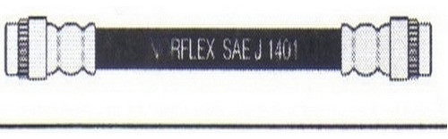 Flexible Freno Citroen Saxo 96- Peugeot 106 91- Tras. 0