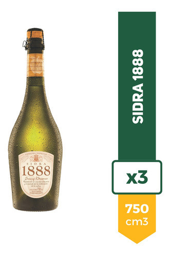 Sidra 1888 Rose Saenz Briones Cosecha Especial 750ml Pack X3 0