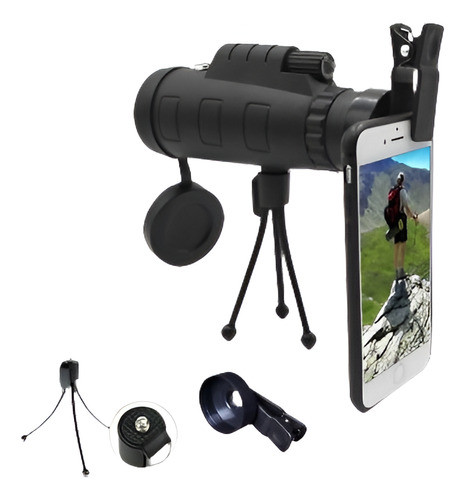40 X 60 Telescopio Monocular Night Hd Visión Prisma Alcance 0