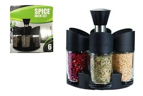 Especiero 6 Frascos  Giratorio 1