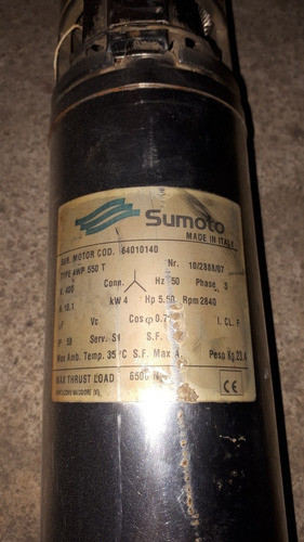 Bomba Sumergible Trifasica 1