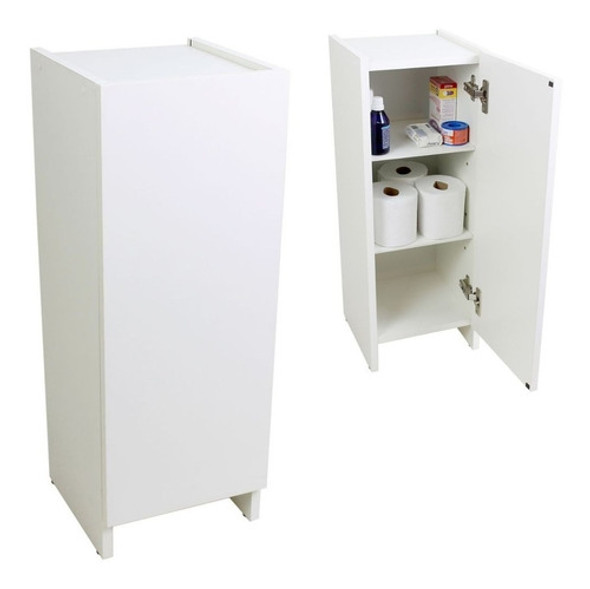 Armário Para Banheiro Cozinha Lavanderia Madeira Mdf Montado 0