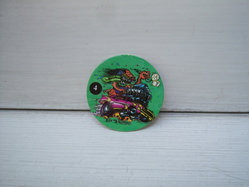 Rat Fink Series 2 Tazo Milkcaps Pogs Nro 4 0