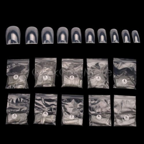 Transparente Claro Falsas Uñas De Acrílico Arte Completo Con 1 Transparente Claro Falsas Uñas De Acrílico Arte Completo Con 1