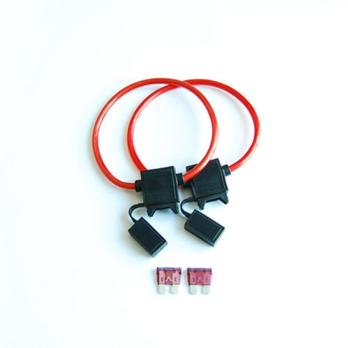 Pack 2 10 Calibrador Atc Circuito Fusible Soporte En Línea C 0