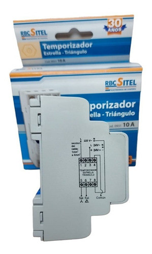 Temporizador Arranque Estrella Triangulo 10a Rbc 1
