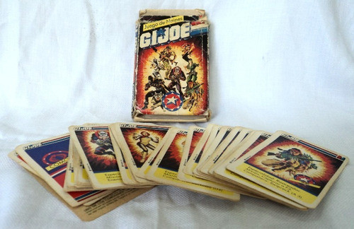 Juegos De Naipes Cartas G. I. Joe Cromy B6 0