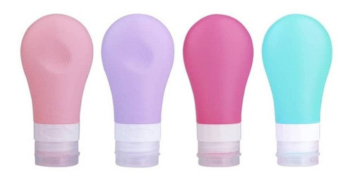 Botella De Viaje Silicona Shampoo Crema 0