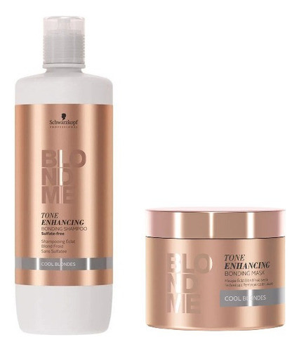Shampoo Y Mascara Cool Blondes Blondme Schwarzkopf 0
