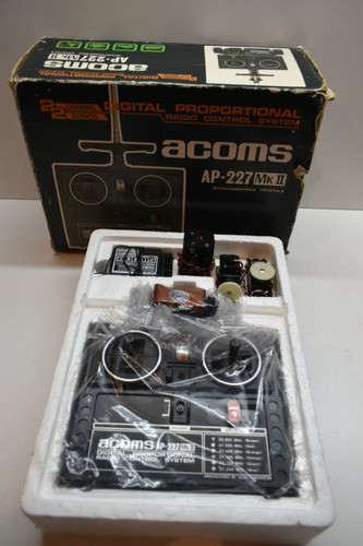 Sistema Radio Control Acoms Ap-227mkii Asahi Japan 1981 1