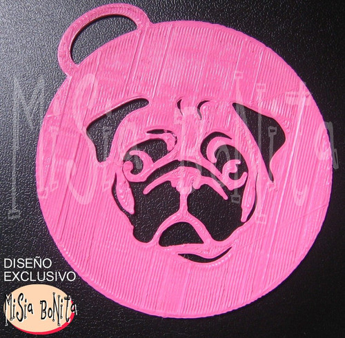Stencil Pug Perrito 6 A 8 Cm Decora Cafe Reposteria 0