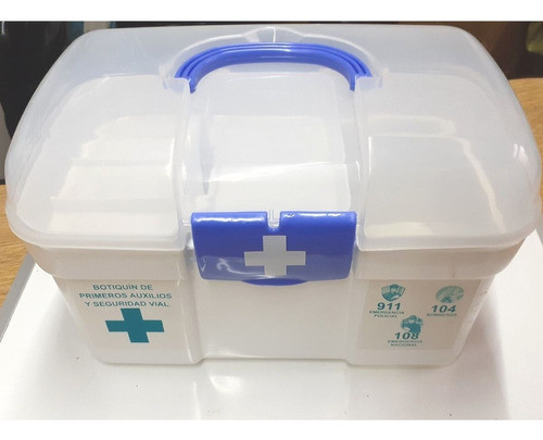 Caja Botiquín Primeros Auxilios Y Curaciones Buena Calidad ! 1