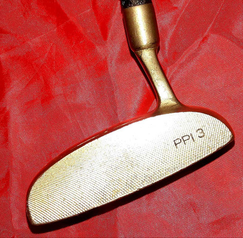 Remato Hoy Golf Putter Gary Player Flat Head Bronce Macizo 0