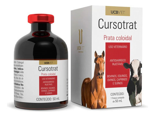 Cursotrat Antidiarreico Injetável 50 Ml Ucbvet 0