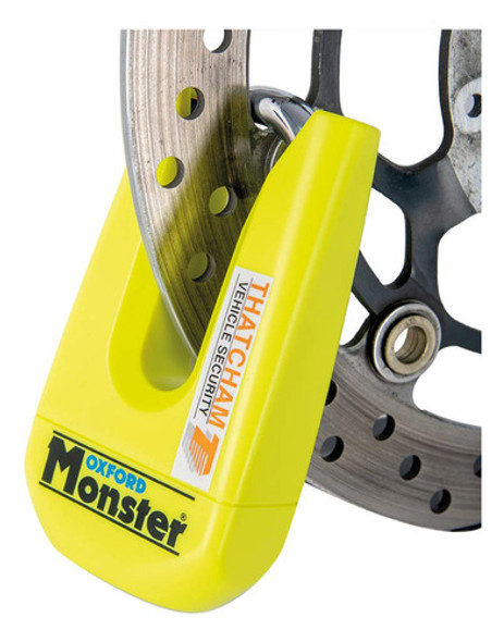 Oxford Of36m - Candado De Disco (118.1ft), Color Amarillo 1