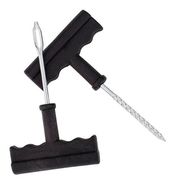 Kit Repara Cubiertas Auto Moto C/ Tarugo Pegamento 6 Piezas 1