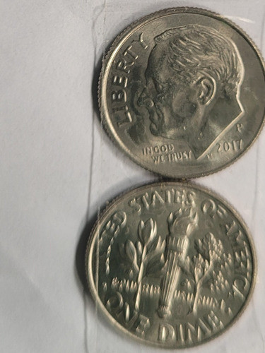 Monedas  One Dime  Año 2017/18 Usa 1