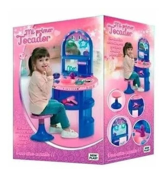 Nuevo Set Tocador De Belleza De Juguete Nenas Niñas 1