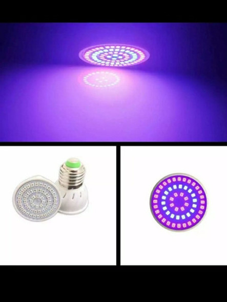 Lámpara Para Planta Hidropónica Completo Espectro (80 Led) 0