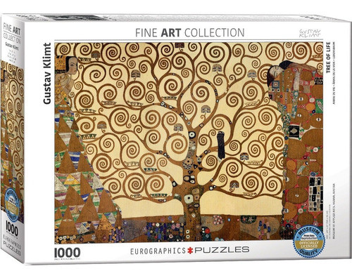 Puzzle 1000 Piezas Ree Of Life By Klimt - Eurographics 0