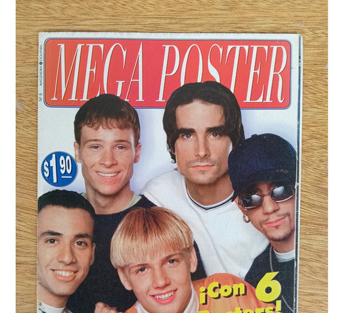 Poster Megaposter Nº8 Backstreet Boys Cuadruple Excelente 0