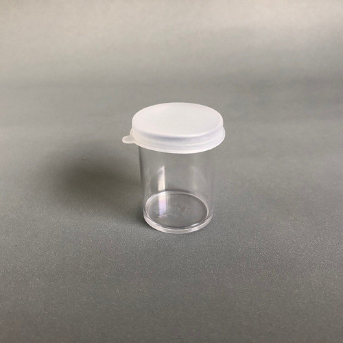 Tubito Acrilico Plastico Con Tapa Ideal Cotillon 20cc - 20 U 0