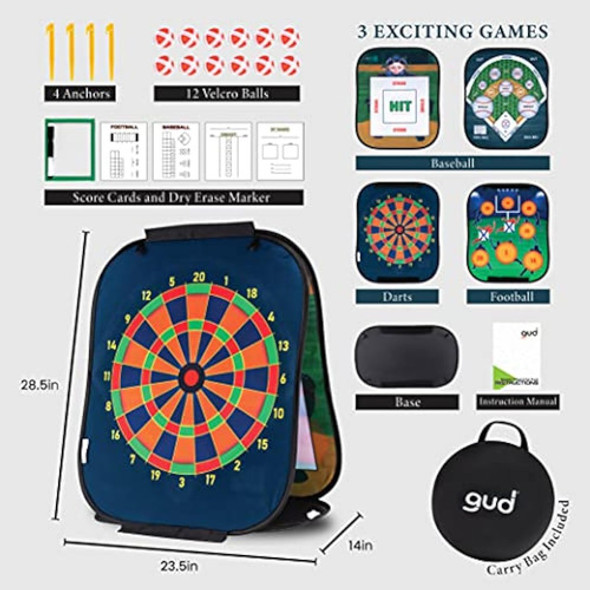 Gud Tablero De Dardos, Juegos De Fútbol Y Béisbol, 1