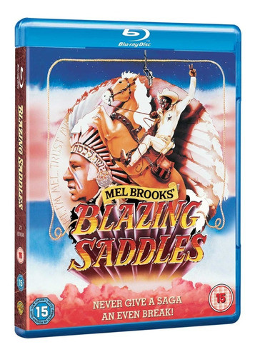 Blu-ray Mel Brooks' - Blazing Saddles - Importado & Lacrado 0