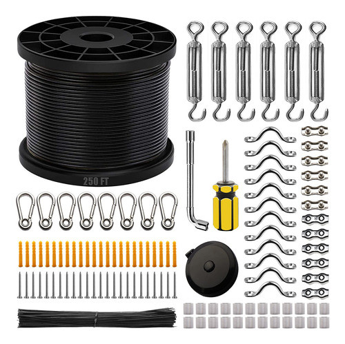 Kit De Cadena De Luces Para Colgar Con Cuerda De Alambre De 0
