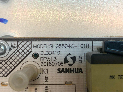 Placa Fuente Daewo Dwled-55fhds2 1