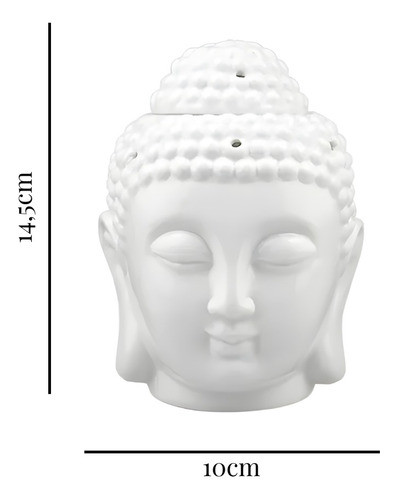 Quemador Hornito Ceramica Buda Sahumerio 1